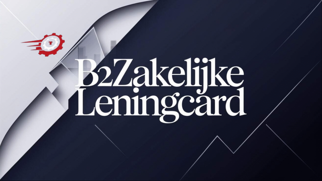 b2zakelijke leningcard