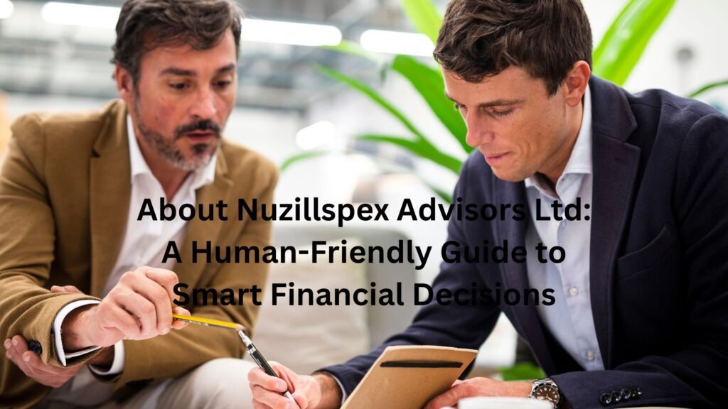 "about nuzillspex advisors ltd"