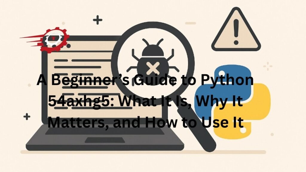 A Beginner’s Guide to Python 54axhg5: What It Is, Why It Matters, and How to Use It python 54axhg5