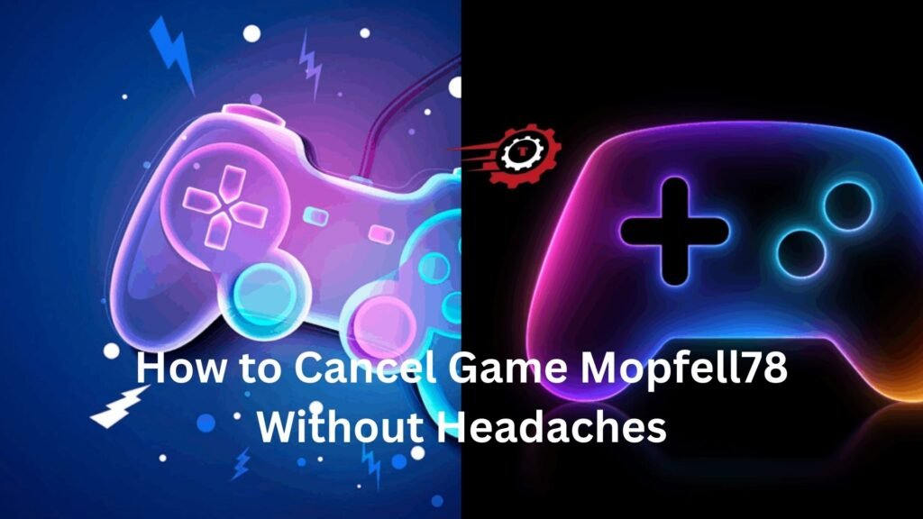 How to Cancel Game Mopfell78 Without Headaches how to cancel game mopfell78
