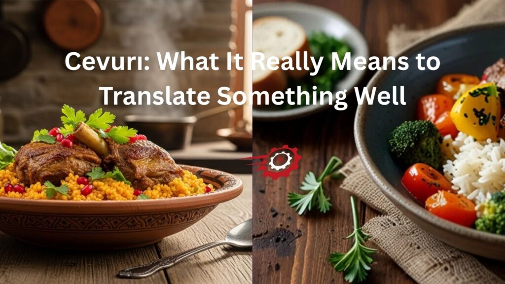 Cevurı: What It Really Means to Translate Something Well cevurı
