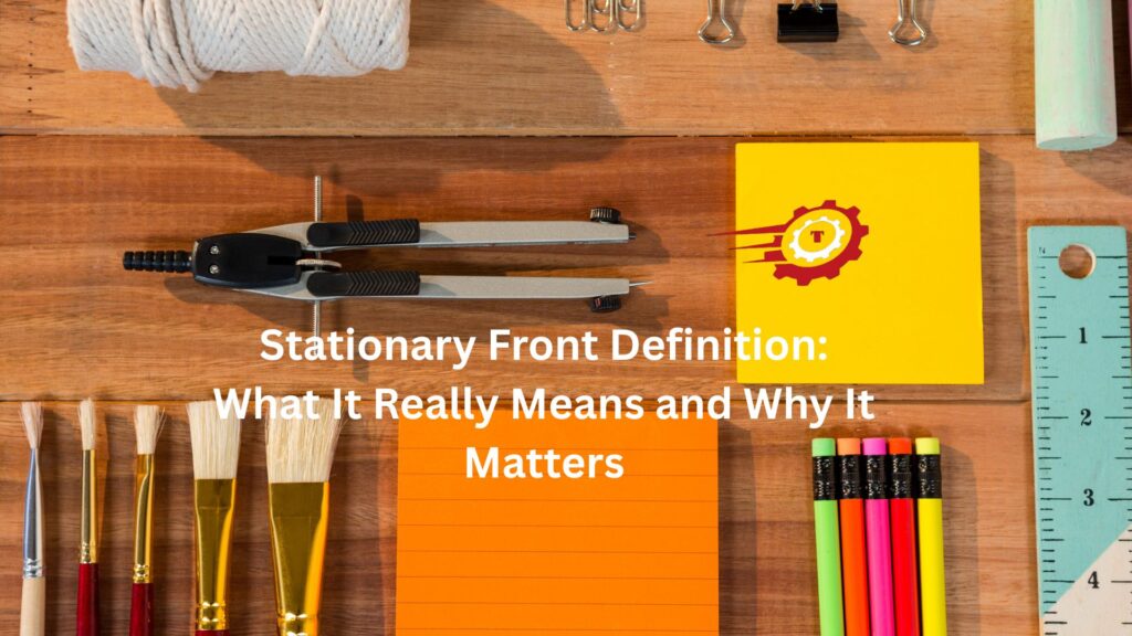 stationary front definition