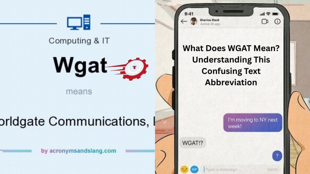 what does wgat mean
