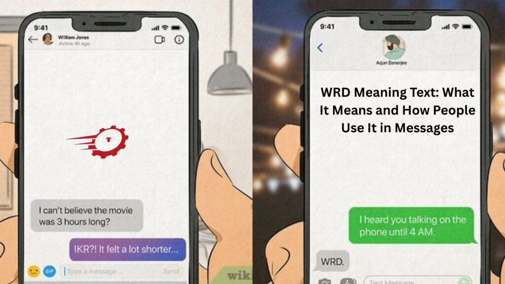 wrd meaning text