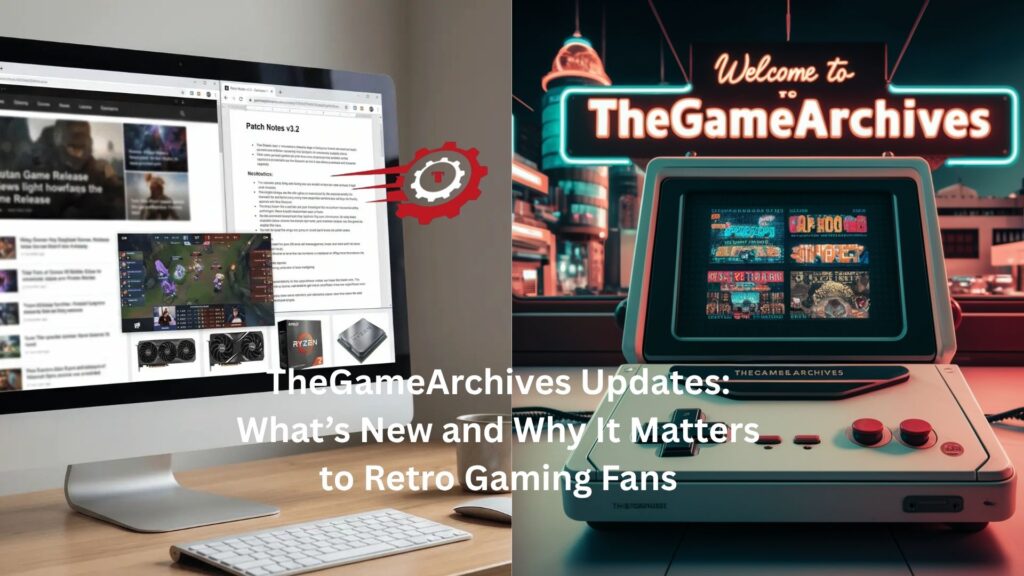 TheGameArchives Updates: What’s New and Why It Matters to Retro Gaming Fans thegamearchives updates